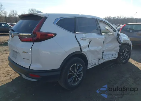 2021 Honda Cr-V Hybrid Ex-L from USA, damaged, VIN 7FART6H81ME030373